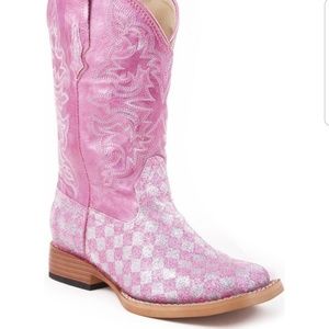 Pink Glitter Ropers